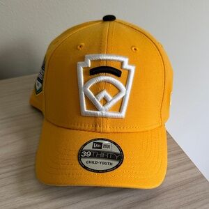 New Era Yellow Youth Embroidered Logo Cap